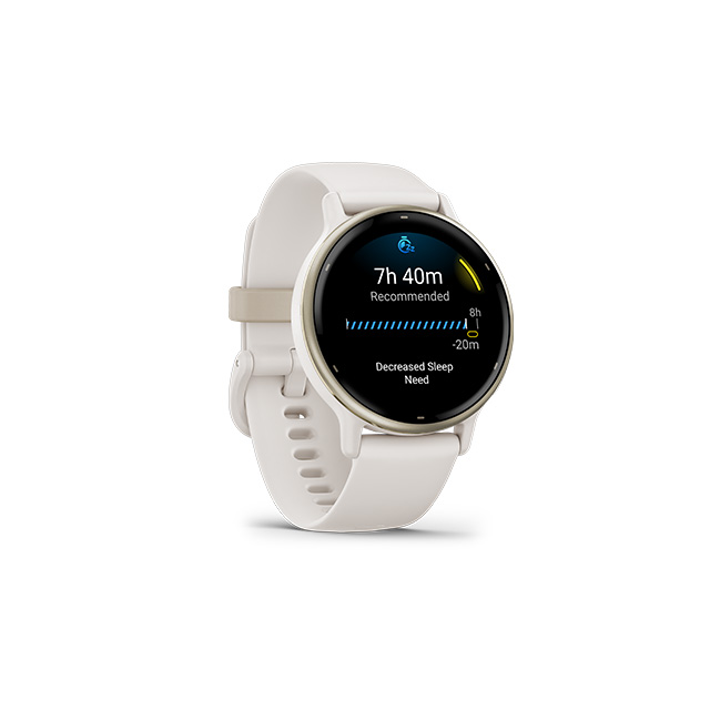 Đồng Hồ Thông Minh Garmin Vivoactive 5 Music GPS WiFi ( Black/Ivory/Blue) - Hàng Chính Hãng