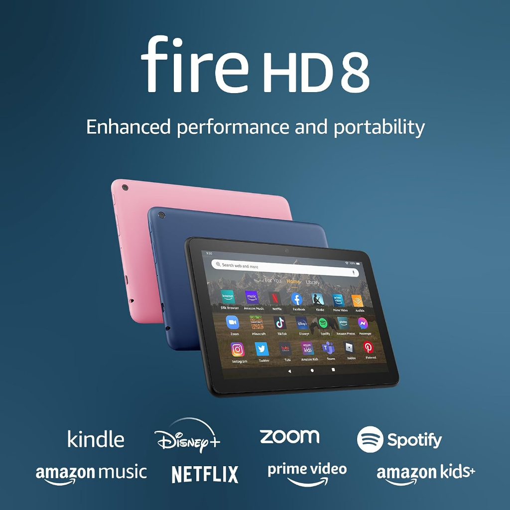 MÁY TÍNH BẢNG AMAZON FIRE HD 8/8 PLUS-12TH MỚI 100% | Shopee Việt Nam