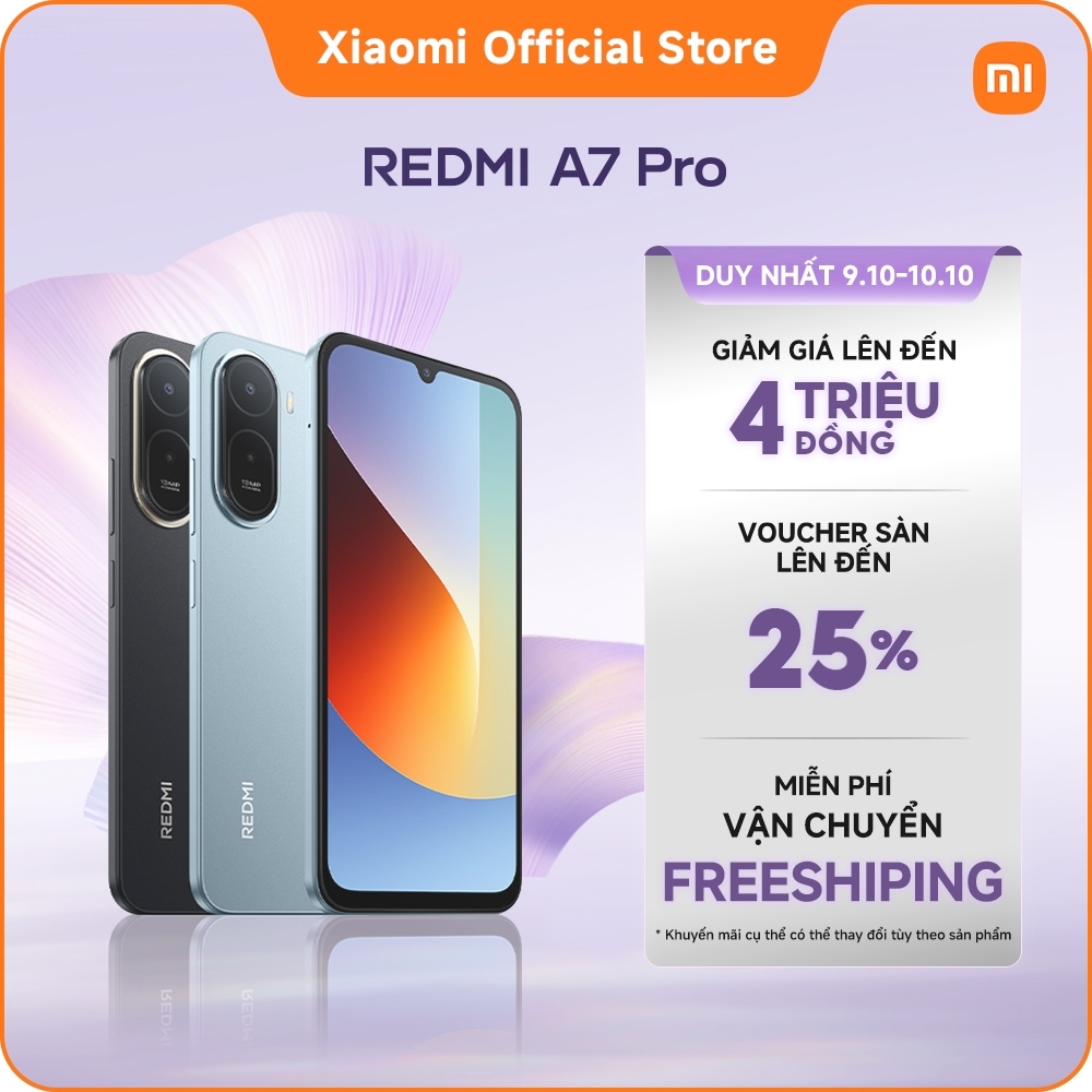 Điện thoại thông minh Xiaomi REDMI A7 Pro | Pin khủng 6000mAh| Màn hình 6.9" sống động