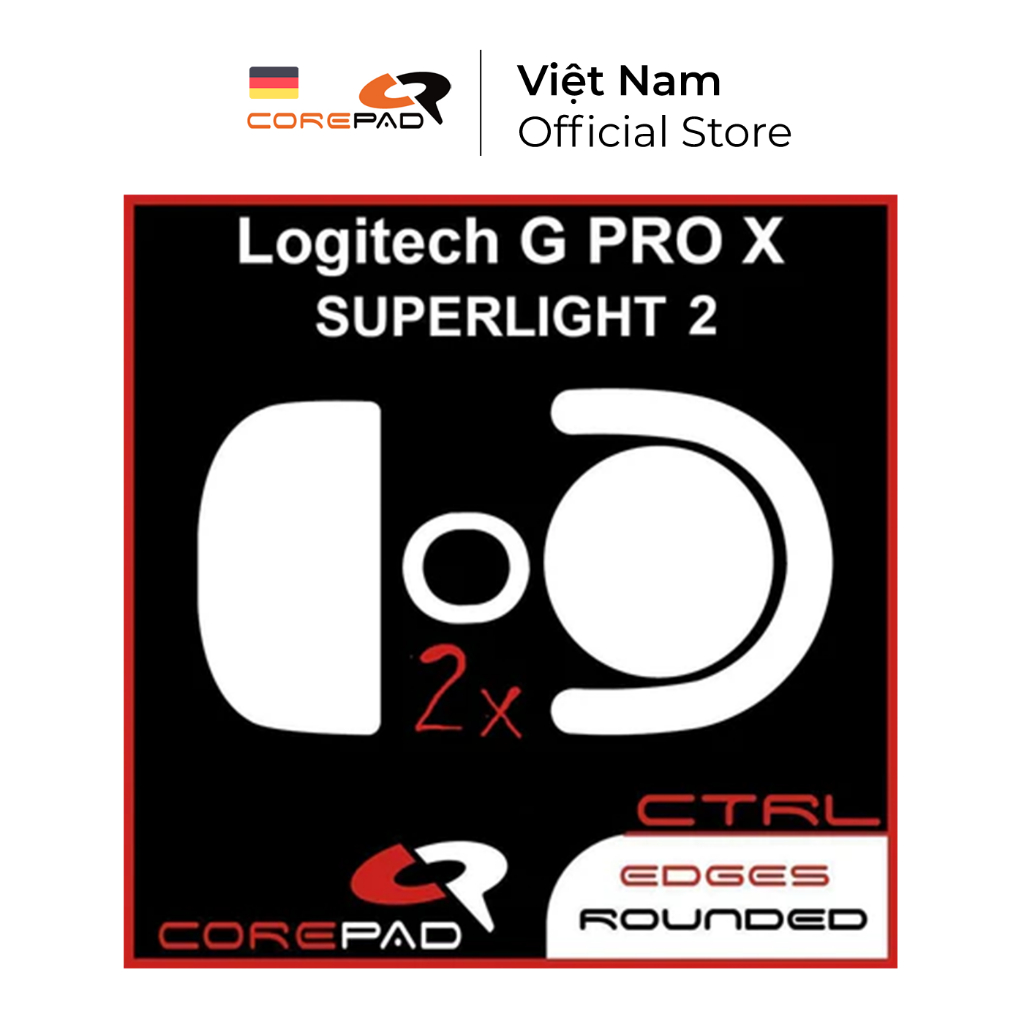 Corepad Skatez CTRL Logitech G PRO X2 / X3 SUPERSTRIKE / PRO X SUPERLIGHT 2 (2 bộ) - Corepad Official Store | Shopee Việt Nam