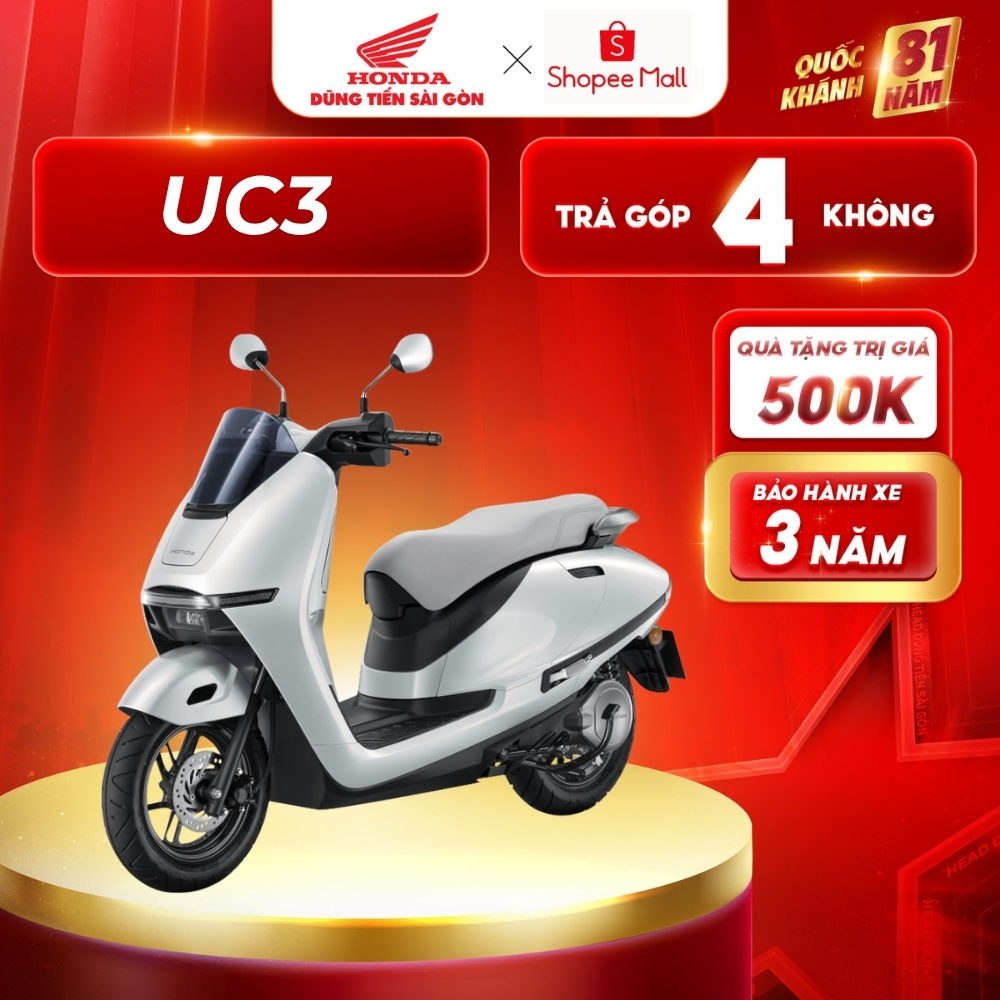 Xe Máy Điện Honda UC3 - Phiên Bản Tiêu Chuẩn - Sản Xuất Việt Nam | Shopee Việt Nam