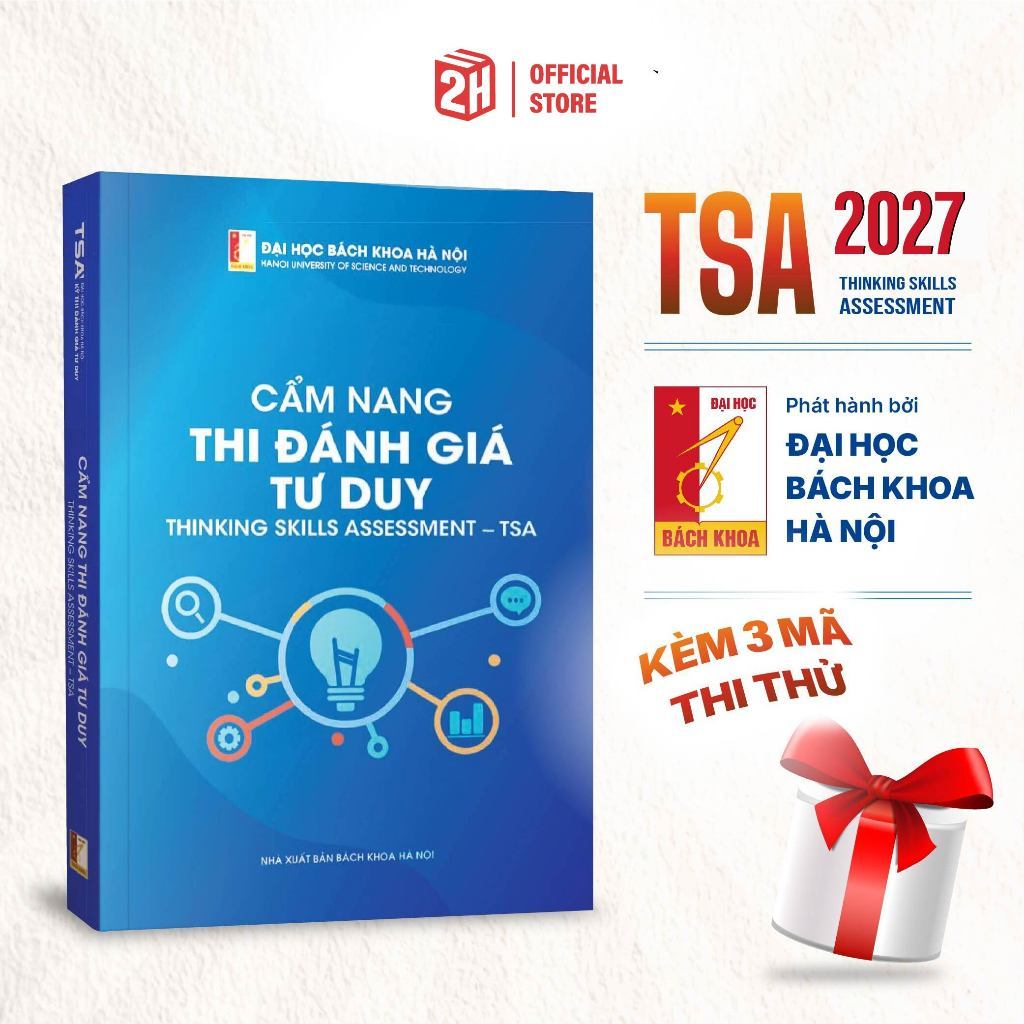 Sách Cẩm nang Thi Đánh giá Tư Duy Đại học Bách Khoa - TSA 2027 | Shopee Việt Nam