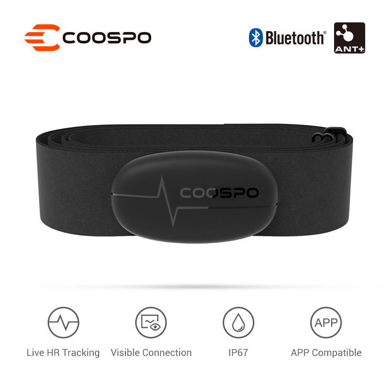 Máy đo nhịp tim coospo h6 dây đeo ngực đi xe đạp ant + bluetooth ip67 cảm biến nhịp tim tương thích garmin bryton xoss igpsport máy đo nhịp dây đeo theo dõi tim | Shopee Việt Nam