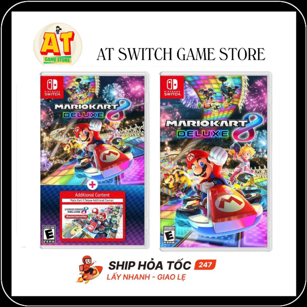 Game Mario Kart8 Deluxe - Nintendo Switch | Shopee Việt Nam