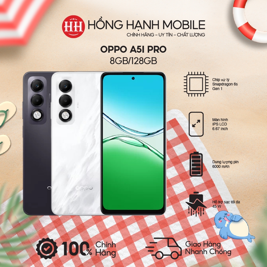 Điện Thoại Oppo A5i Pro 8GB/128GB - Hàng Chính Hãng | Shopee Việt Nam
