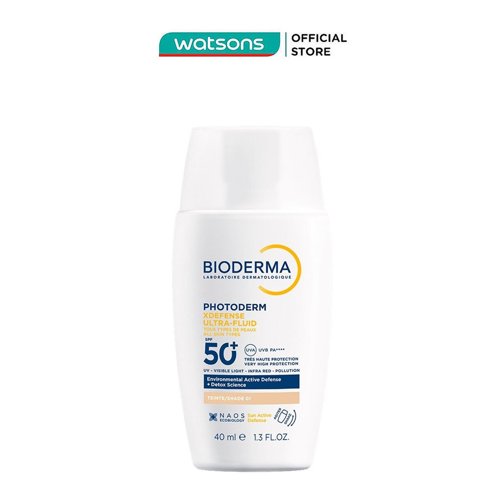 Sữa Chống Nắng Bioderma Photoderm Xdefense Ultra-Fluid SPF50+ PA++++ 40ml .#Invisible