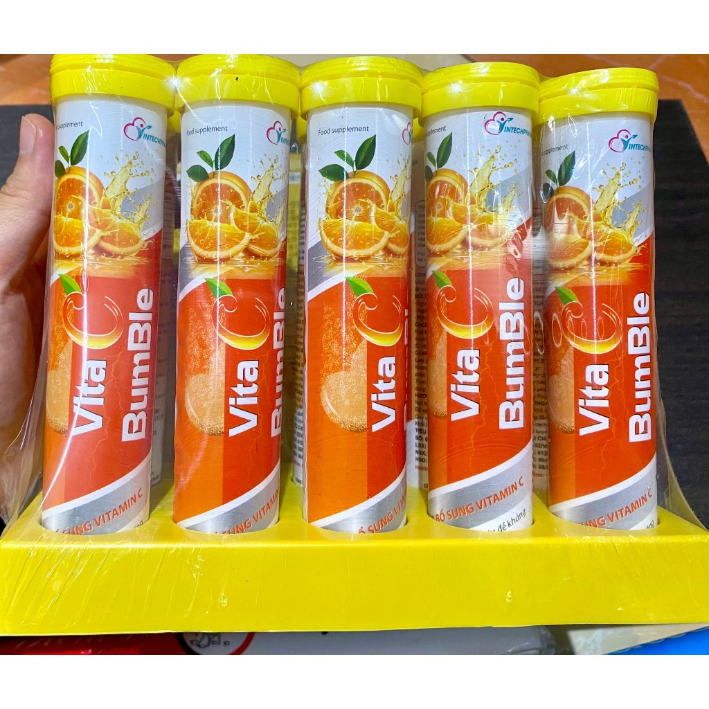 Viên C Sủi Vintechpharm 4g Các Vị Giải Nhiệt Và Tăng Cường Đề Kháng Tuýp 20 Viên | Shopee Việt Nam