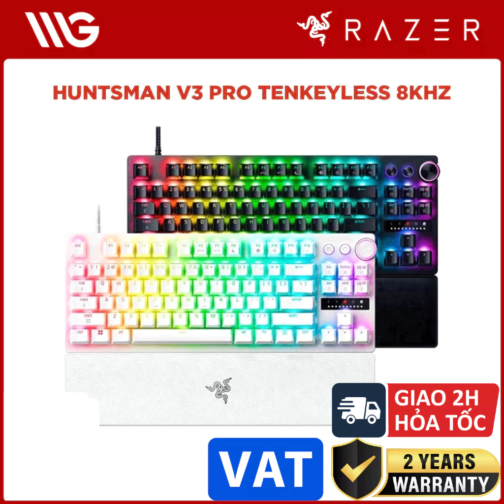 Bàn phím cơ Razer Huntsman V3 Pro Tenkeyless 8KHz | Shopee Việt Nam
