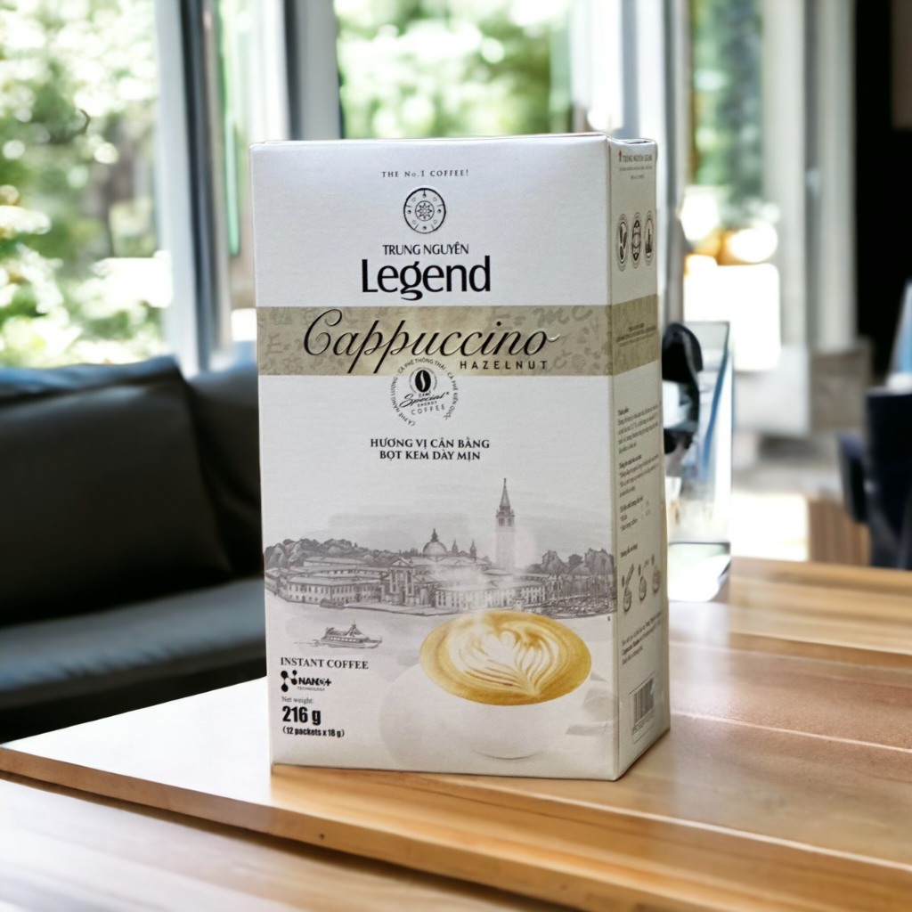 G7 Cappuccino Hazelnut Trung Nguyên( Hộp 12 gói) | Shopee Việt Nam