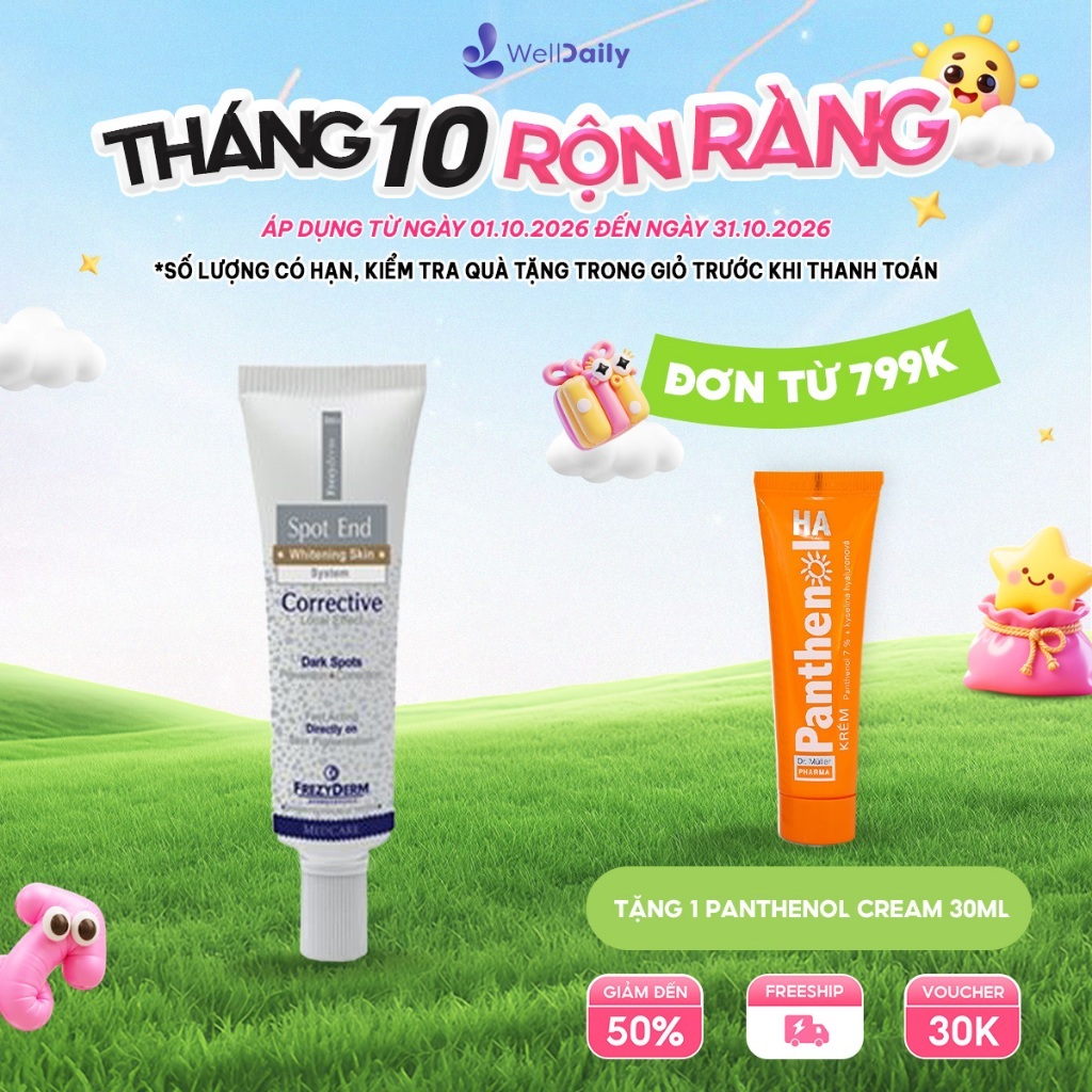 Kem làm mờ đốm nâu & sáng da Frezyderm Spot End Corrective 30ml | Shopee Việt Nam