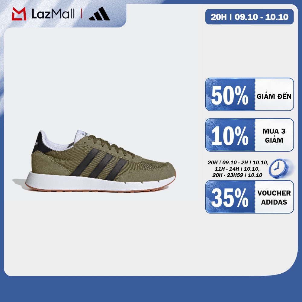 [20H 9.10-2H 10.10-VOUCHER 35%] adidas Lifestyle Run 60s 2.0 Shoes Men Green GY3703