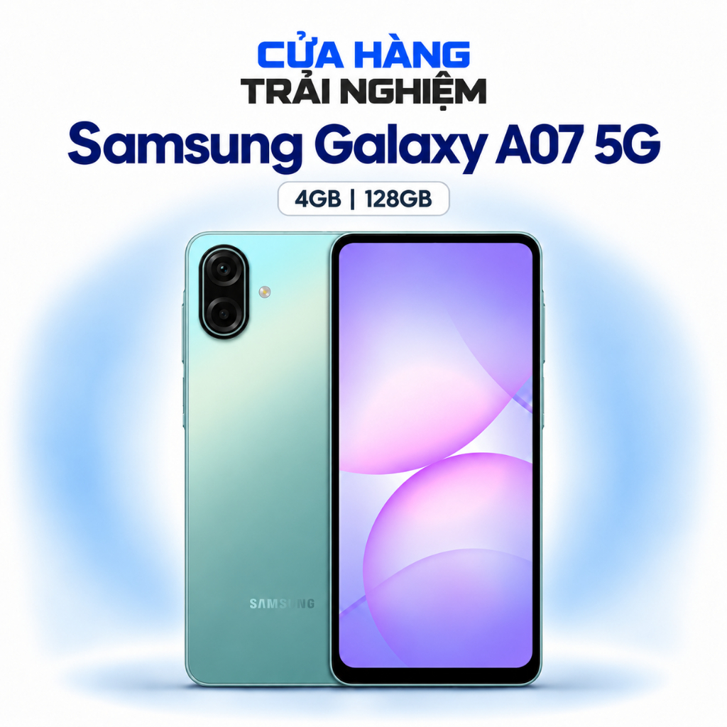 Samsung Galaxy A07 5G 4GB/128GB - Hàng Chính Hãng