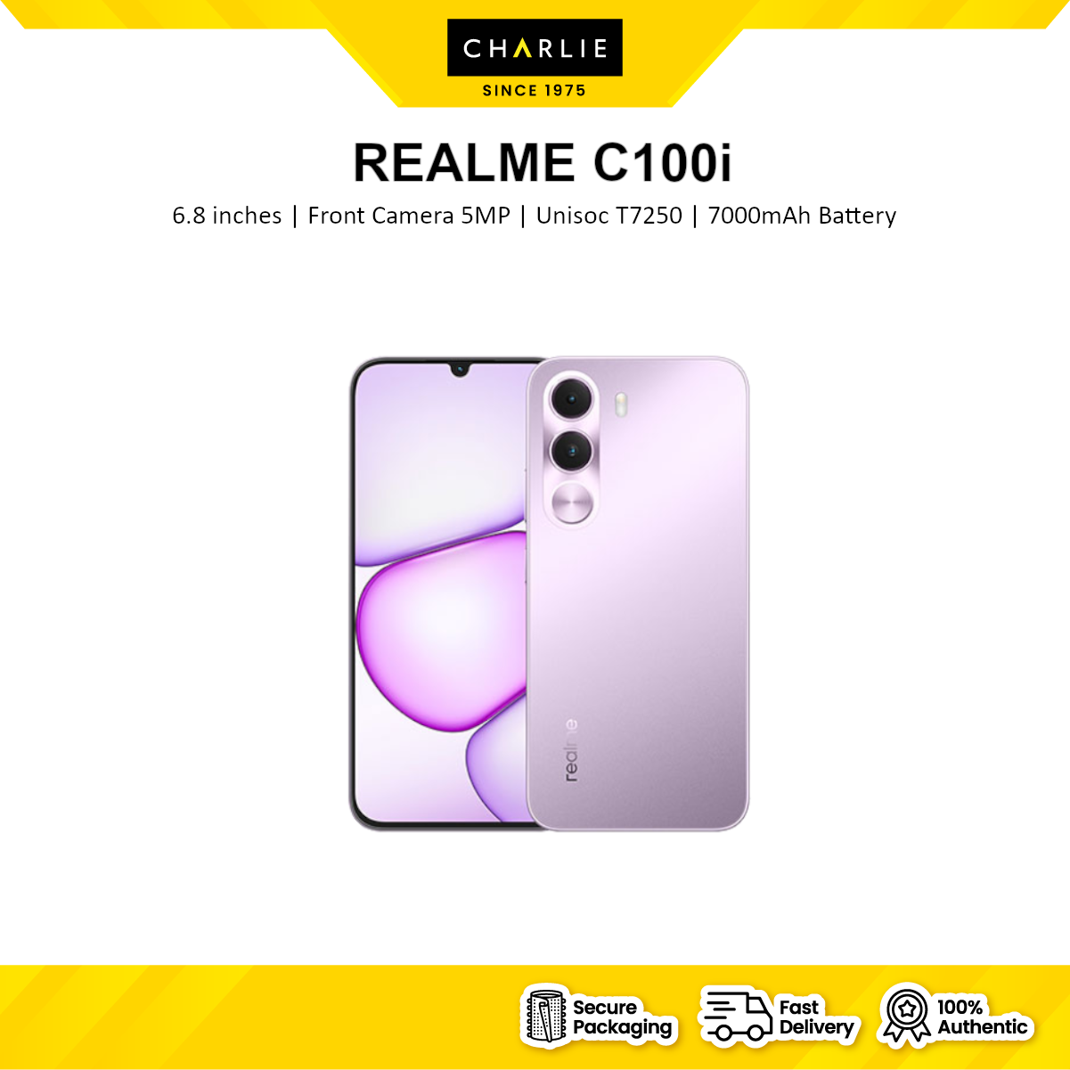 REALME C100i SMARTPHONE (4GB RAM+128GB ROM) | ORIGINAL REALME MALAYSIA