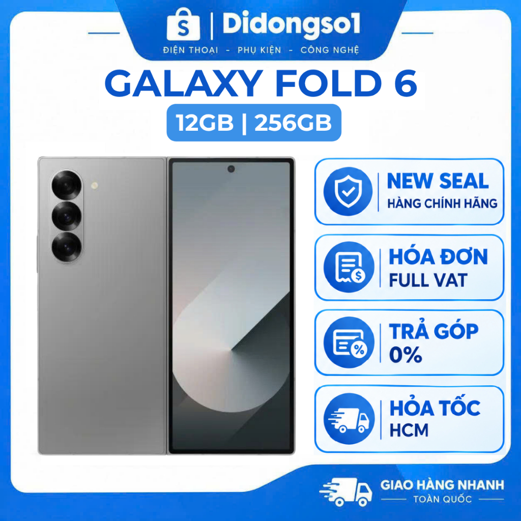 Điện Thoại Samsung Galaxy Z Fold 6 (12GB 256GB) Chính Hãng | Shopee Việt Nam