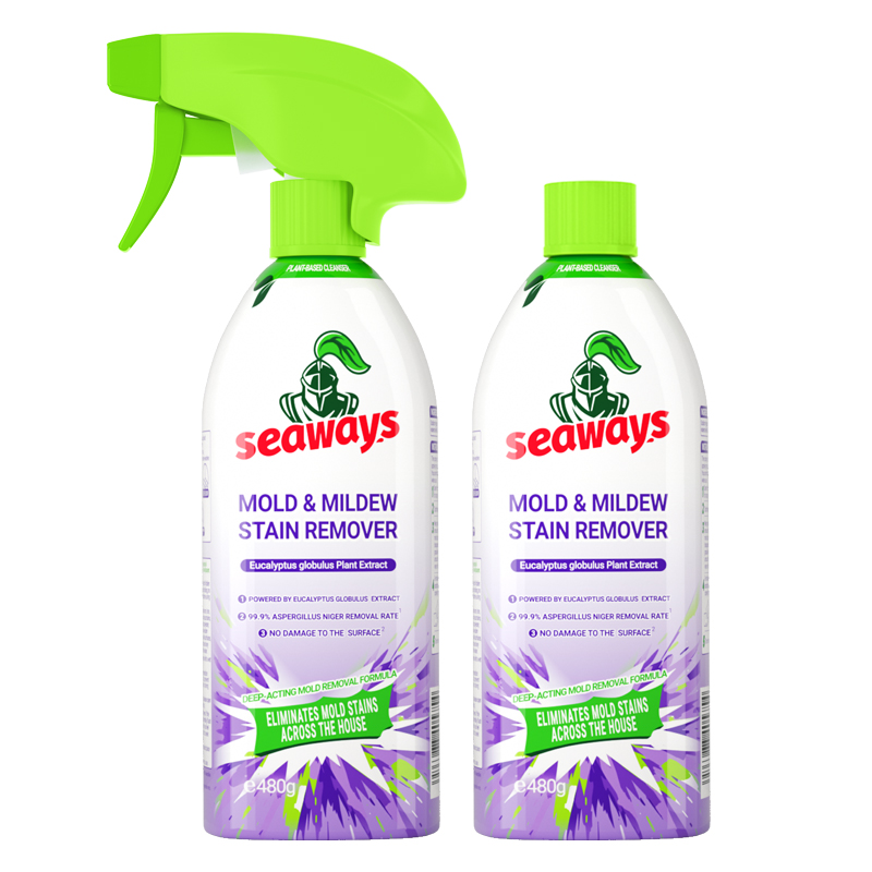 Seaways Mildew Stain Remover (480g) Highly efficient mildew& mold removal 99.9% mildew & bacteria removal