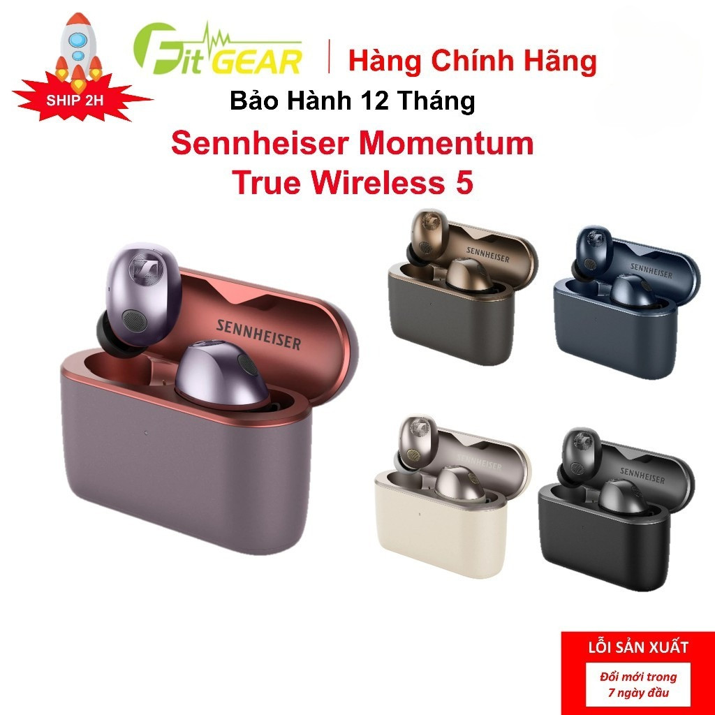 Tai Nghe Không Dây Sennheiser Momentum True Wireless 5 Chính Hãng - Bảo Hành 12 Tháng | Shopee Việt Nam