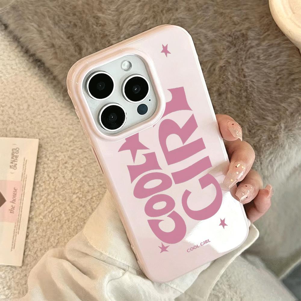 Hồng tím Triều Văn Trường hợp iPhone 17 phù hợp 14 Bề mặt sáng 161315 ChốV Vã