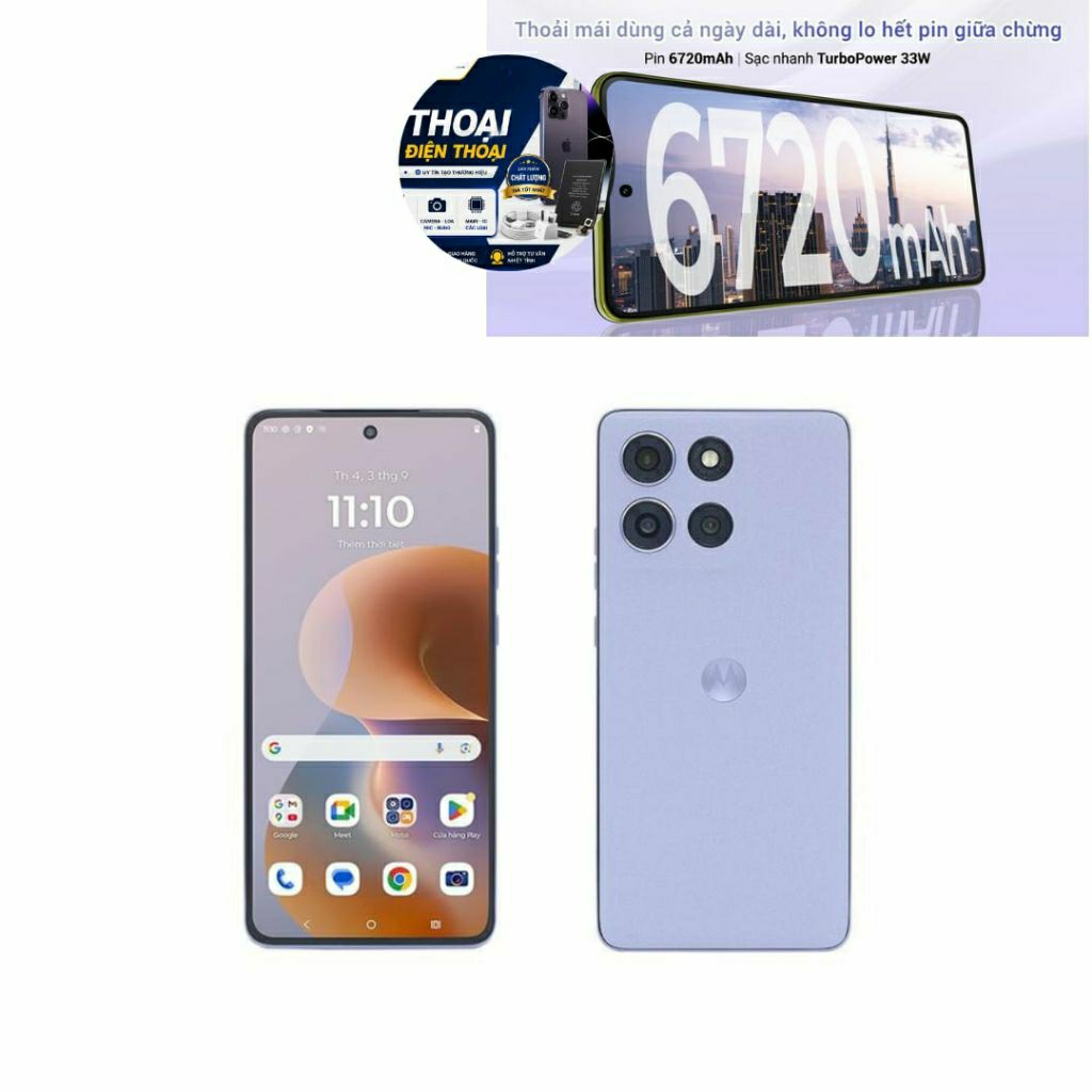 Motorola G86 Power 5G 8GB/128GB | Pin siêu bền, hiệu năng mạnh | Hàng 99% bảo hành 12 tháng | Shopee Việt Nam