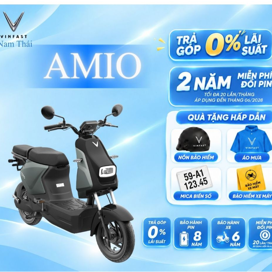 XE MÁY ĐIỆN VINFAST AMIO DƯỚI 50CC | Shopee Việt Nam