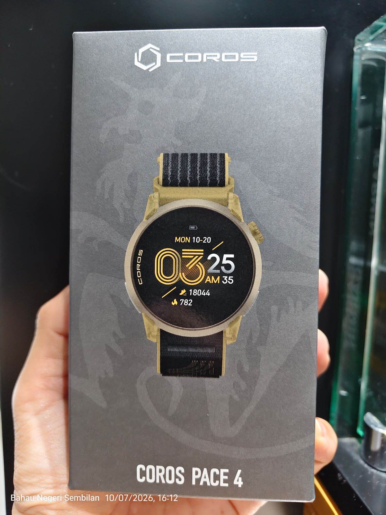 COROS PACE 4 Ultralight AMOLED GPS WATCH 2.5D Upgraded Battery 19 days and 41 hrs GPS Build-in Mic with Smart Training Sync to Strava