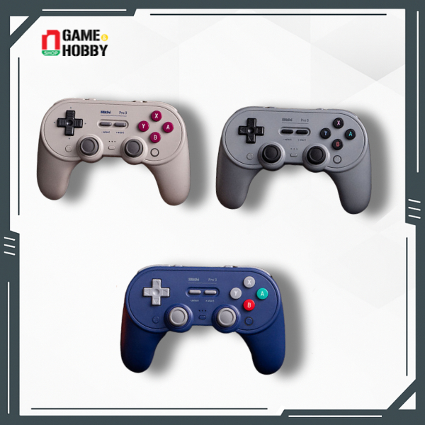 TAY CẦM CHƠI GAME 8BITDO PRO 3 BLUETOOTH GAMEPAD CHÍNH HÃNG 8BITDO | Shopee Việt Nam