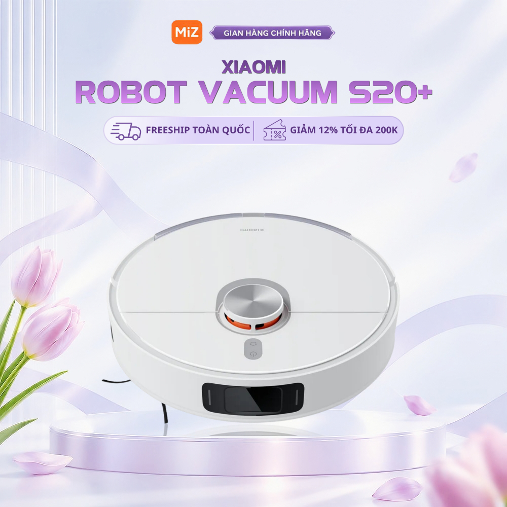 Robot hút bụi lau nhà Xiaomi Robot Vacuum S20+ - Chính Hãng Bảo Hành 12 Tháng Trên Toàn Quốc | Shopee Việt Nam