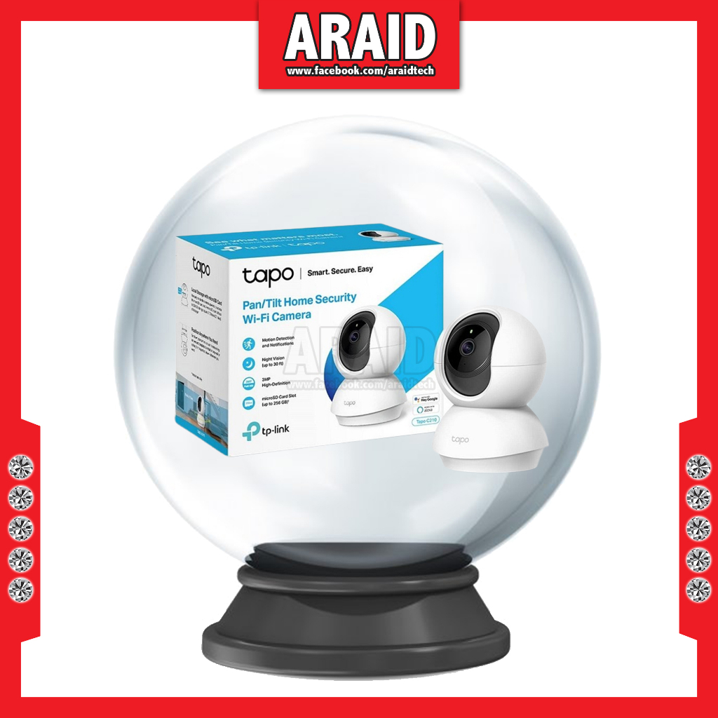 Tp-Link TL-Tapo C210 Pan/Tilt Home Security Wi-fi Camera