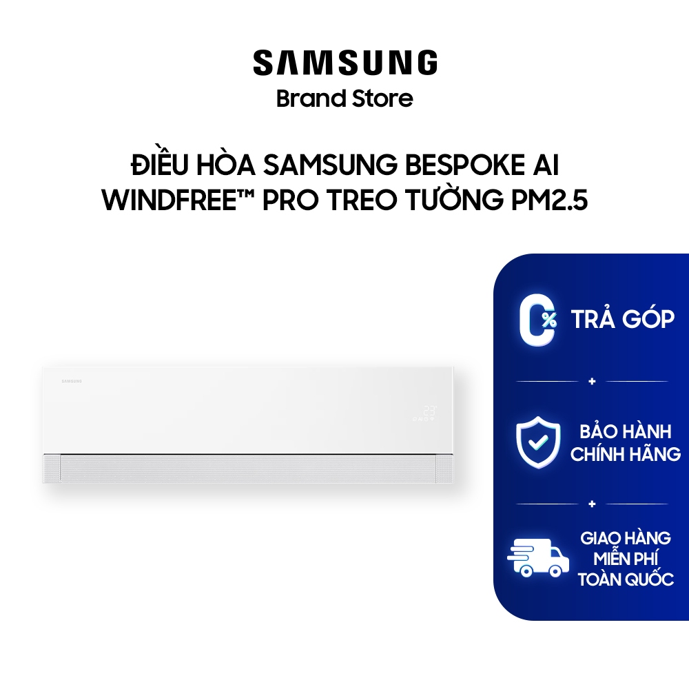Điều Hòa Samsung Bespoke AI WindFree™ Pro Treo Tường PM2.5 | Shopee Việt Nam