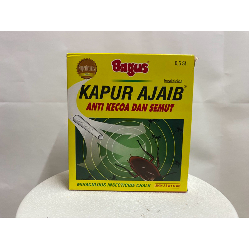 Bagus Kapur Ajaib Anti Semut Dan Kecoa 1 Kotak@Isi 12 Pcs