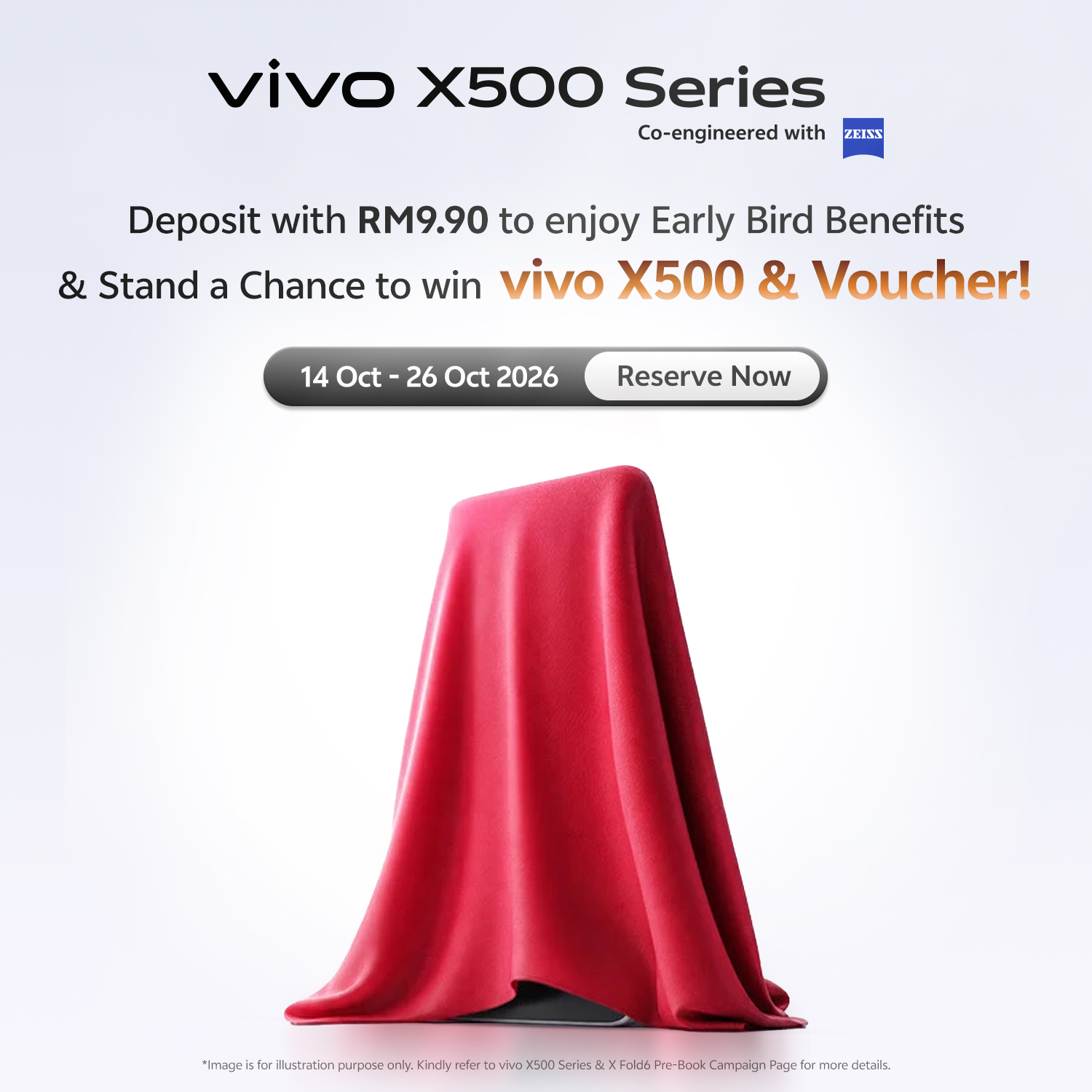 [Launching 27 Oct 5pm] vivo X500 Pro Max Coming Soon