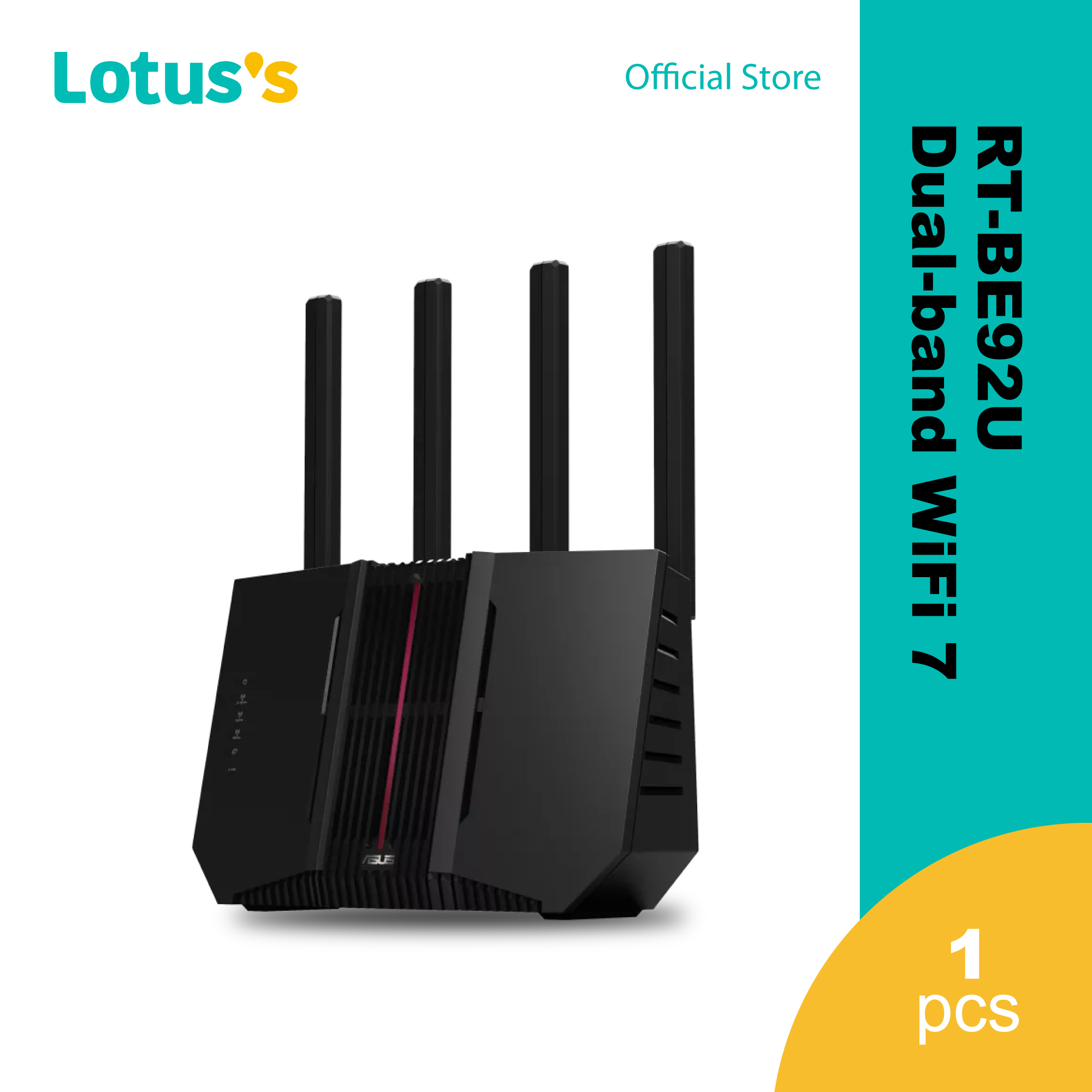 ASUS RT-BE92U BE9700 TRI-BAND WIFI 7 EXTENDABLE ROUTER