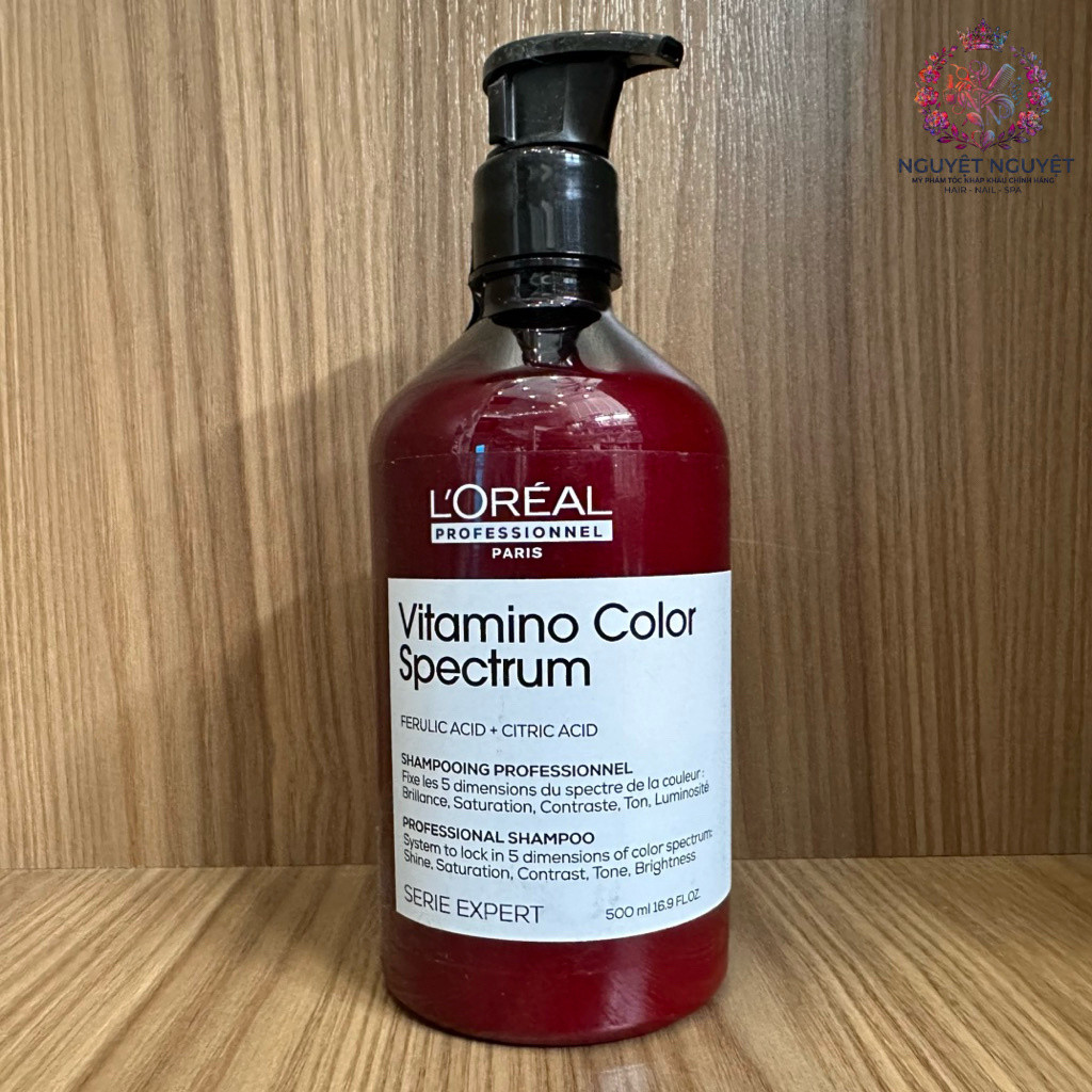 Gội chăm sóc tóc nhuộm L’Oréal Vitamino Color Spectrum Shampoo 500ml - NN | Shopee Việt Nam