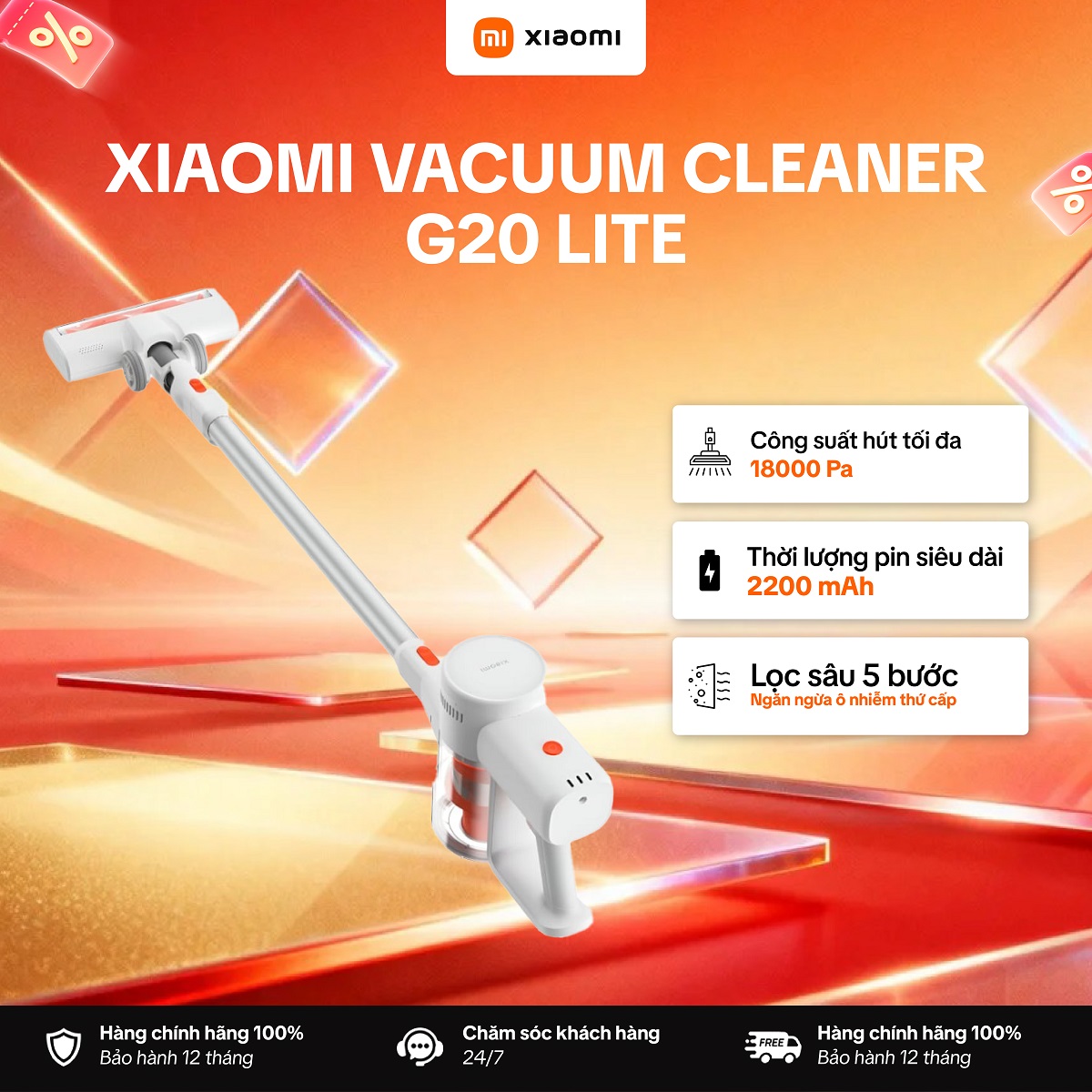 Máy hút bụi Xiaomi Vacuum Cleaner G20 Lite