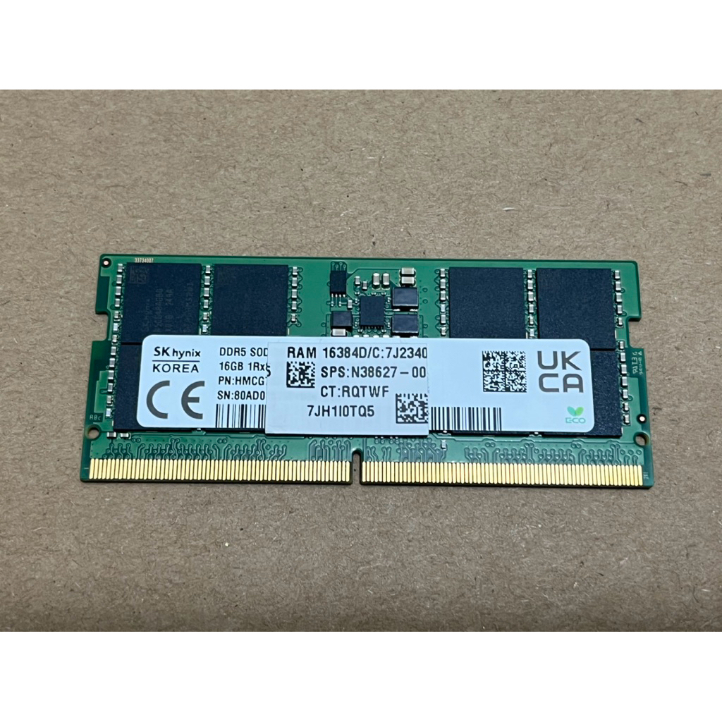 bán ram SK Hynix DDR5 16GB 5600 hàng cũ zin theo máy chính hãng | Shopee Việt Nam