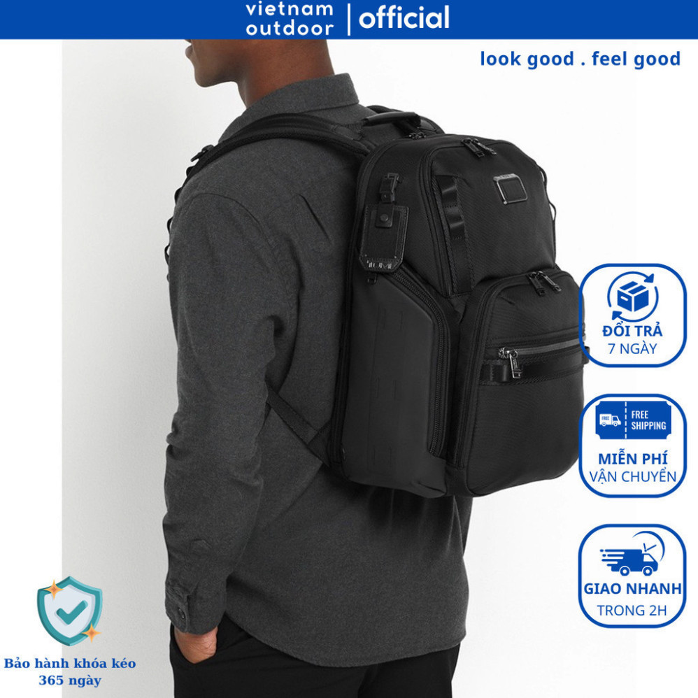 Balo Đi Học Đi Làm Tumi 232389 Alpha Bravo Shepard Chất Lượng Cao, Ngăn chính chứa laptop Nam | Shopee Việt Nam