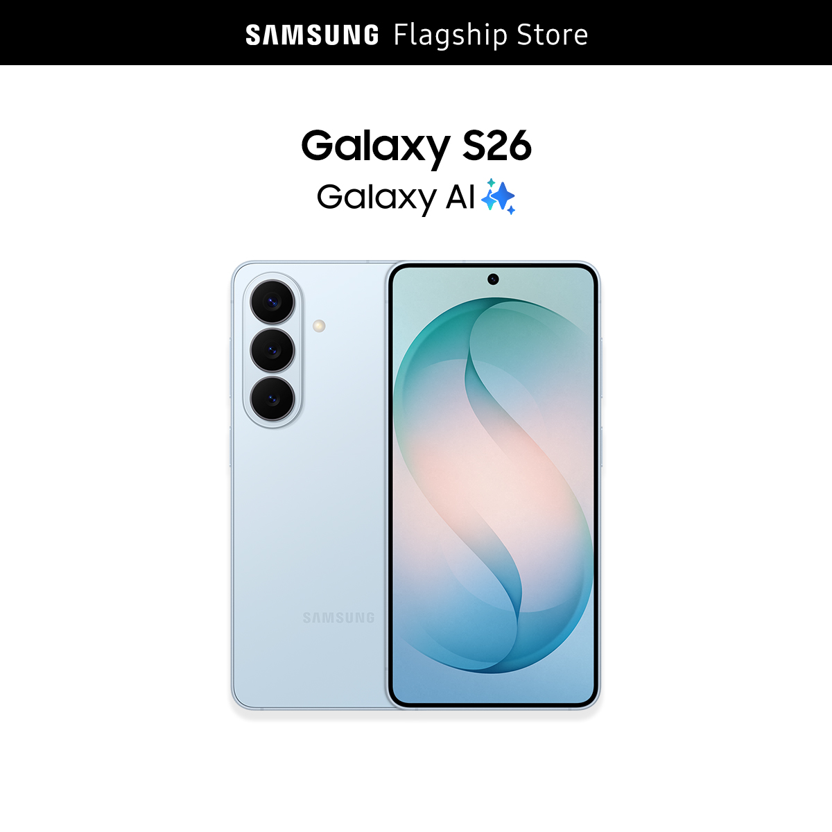Điện thoại Samsung Galaxy S26 12GB/256GB | 512GB Storage Customized AP AI Phone Photo Assist Creative Studio 50MP Camera 4300mAh