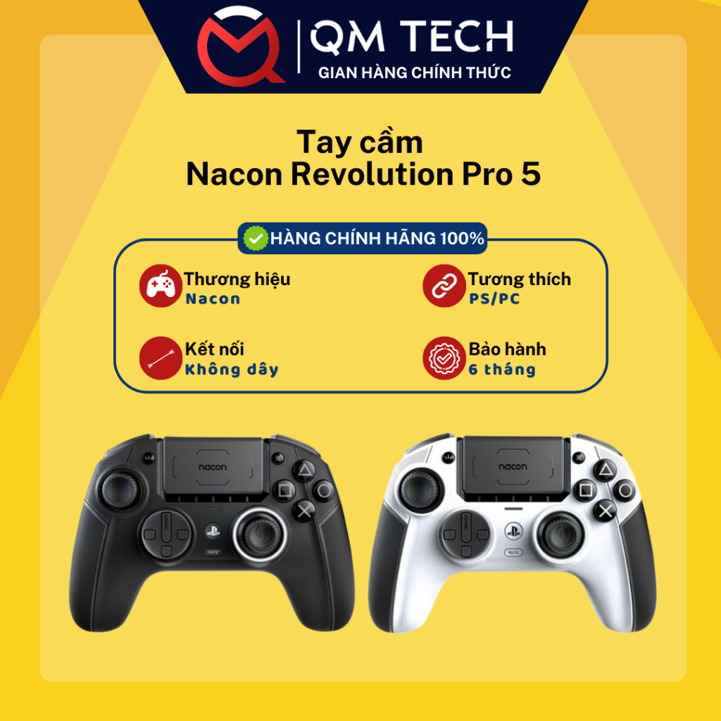 Tay cầm chơi Game Nacon Revolution Pro 5 - QMTECH STORE | Shopee Việt Nam