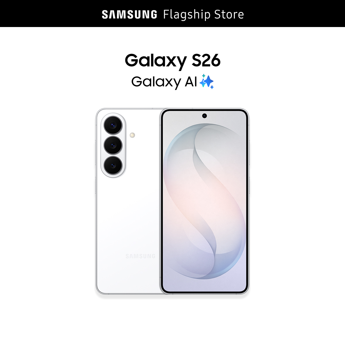 Điện thoại Samsung Galaxy S26 12GB/256GB | 512GB Storage Customized AP AI Phone Photo Assist Creative Studio 50MP Camera 4300mAh