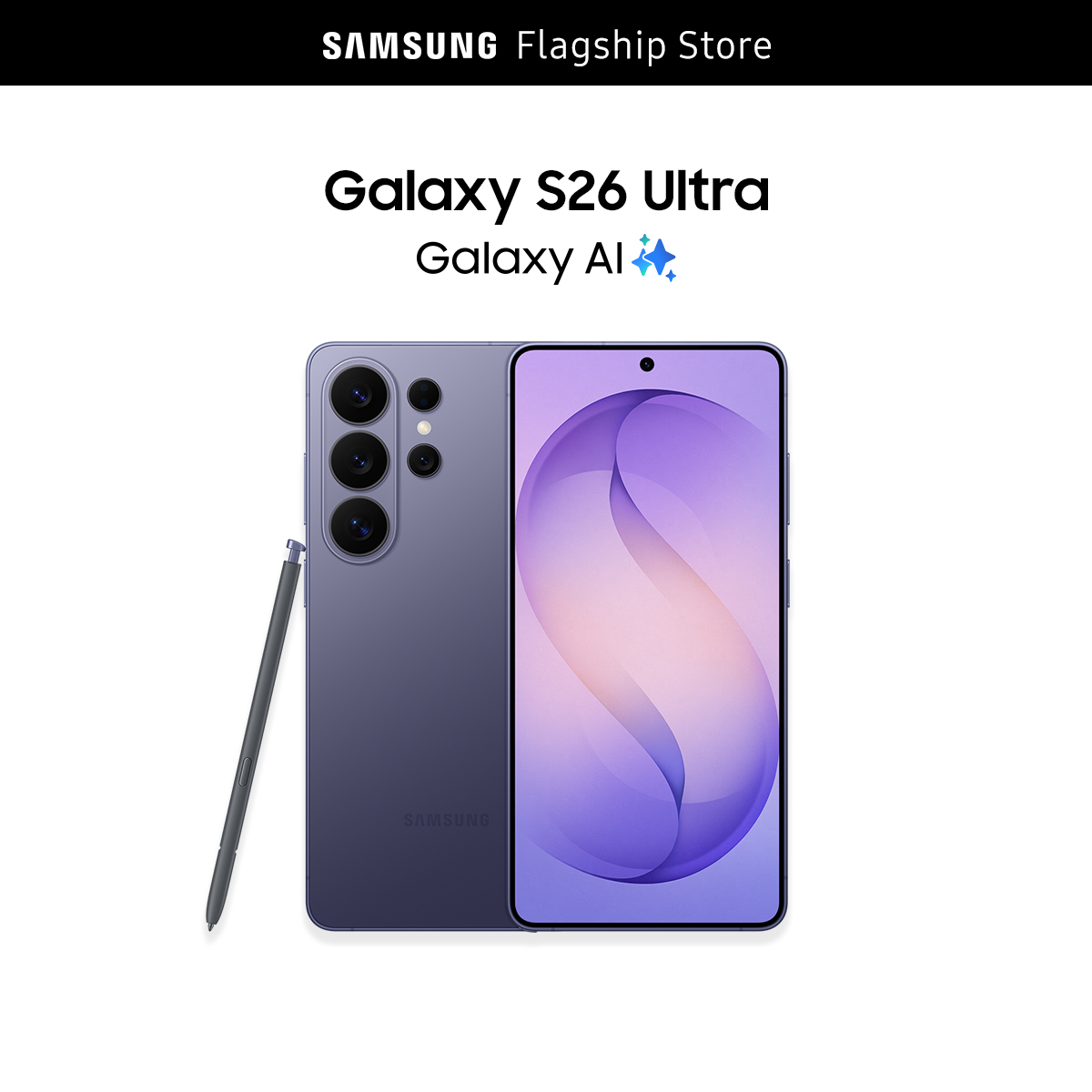 Điện thoại Samsung Galaxy S26 Ultra 12GB/256GB | 512GB | 1TB Privacy Display Chip Snapdragon Galaxy AI Phone Camera 200MP pin 5000mAh