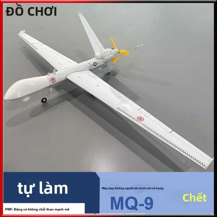 MQ-9 Reaper Micro RC Máy Bay Mô Hình Lắp Ráp Cánh Cố Định Để Bàn Trang Trí DIY Điều Khiển Từ Xa Dành Cho Người Mới Bắt Đầu Và Trung Cấp | Lazada Việt Nam